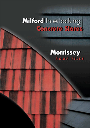 Morrissey Milford Flat Concrete Roof Tile