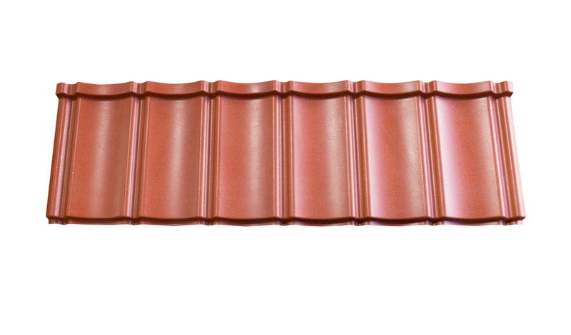 Lightweight Tiles Terracotta Red Budget Tile