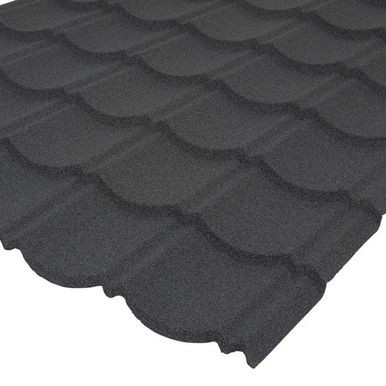 Corotile Lightweight Metal Roofing Sheet - Charcoal (1140mm x 860mm) 4.7 star rating35 Reviews